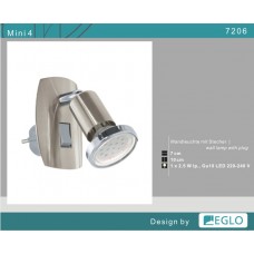 92924 Eglo - Aplica de priza Mini 4 Led